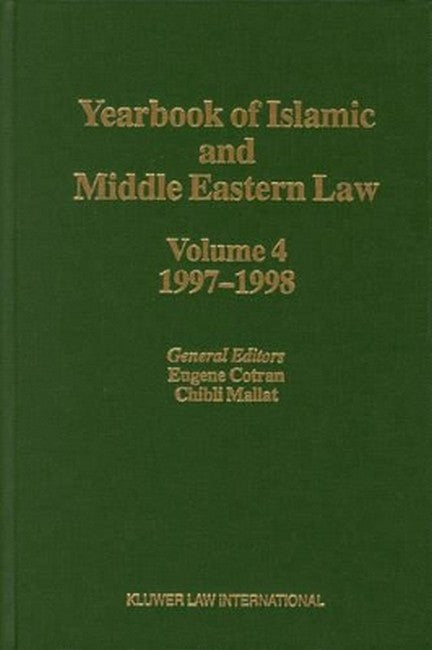 Yearbook of Islamic and Middle Eastern Law, Volume 4 (1997-1998)