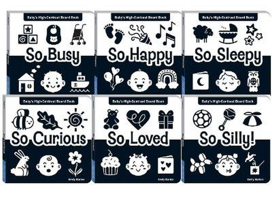 Baby's First Moments Series Complete Board Book 6-Book Set