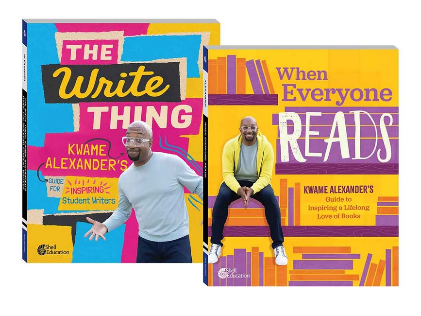 Kwame Alexander's Writing and Reading 2-Book Shrink-wrapped Bundle for Educators