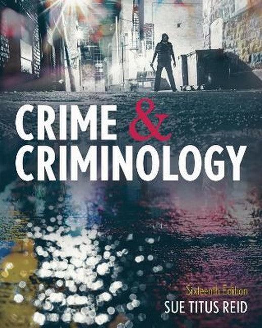 Crime and Criminology