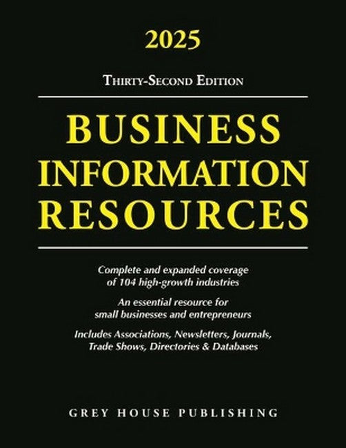 Business Information Resources, 2025 32/e