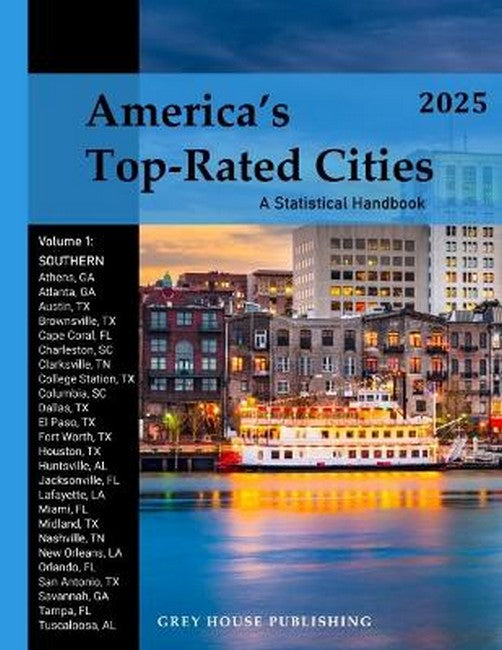 America's Top-Rated Cities, Vol. 1 South, 2025 32/e