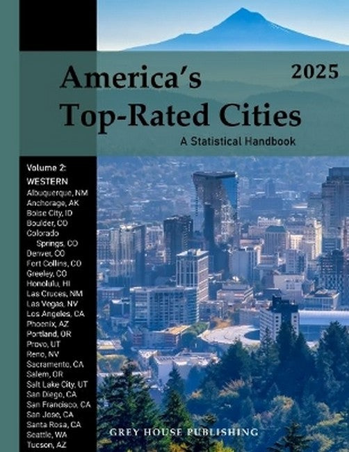 America's Top-Rated Cities, Vol. 2 West, 2025 32/e