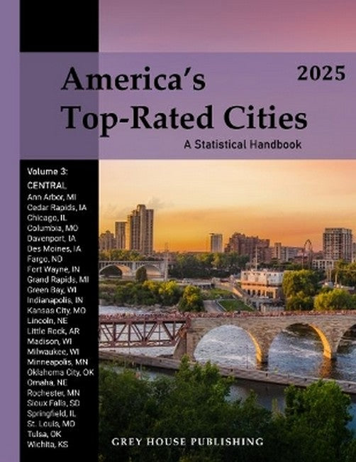 America's Top-Rated Cities, Vol. 3 Central, 2025 32/e