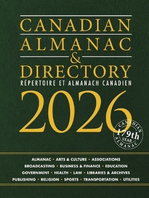 Canadian Almanac & Directory, 2026 179/e