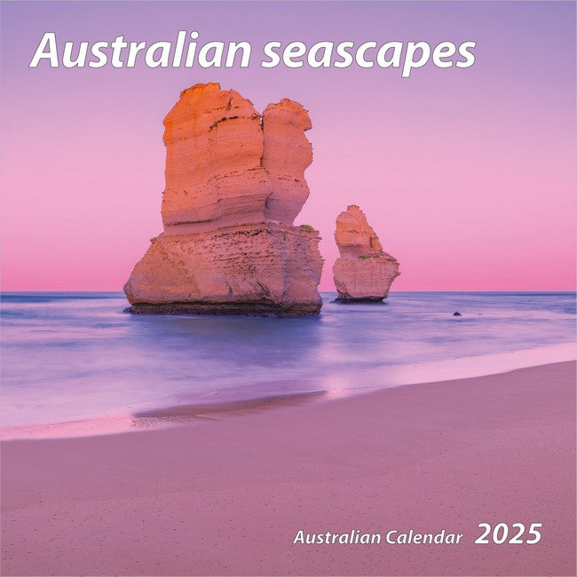 2025 Australian Seascapes Square Wall Calendar