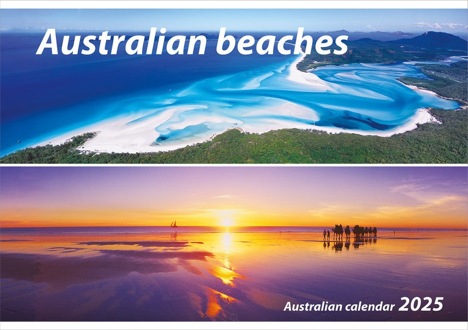 2025 Australian Beaches Wall Calendar