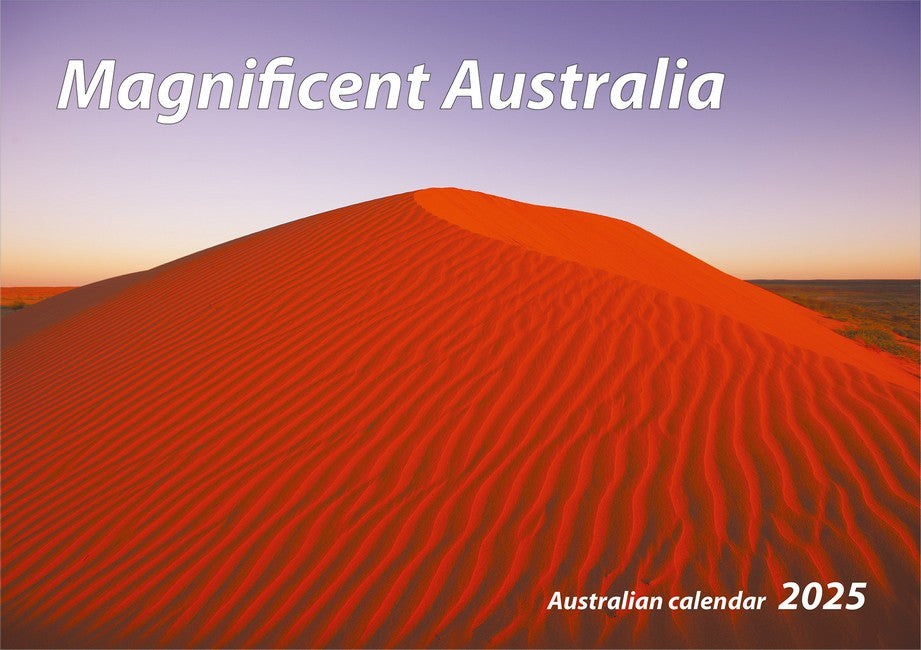 2025 Magnificent Australia Wall Calendar