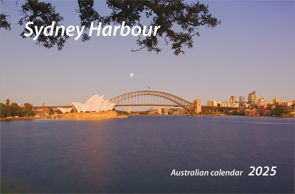 2025 Sydney Harbour Desktop Calendar