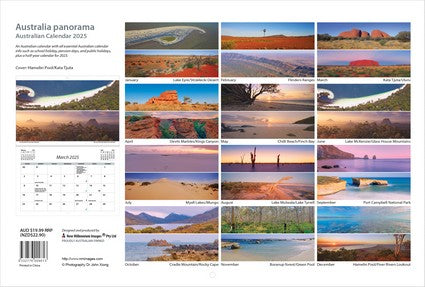2025 Australia Panorama Large Wall Calendar