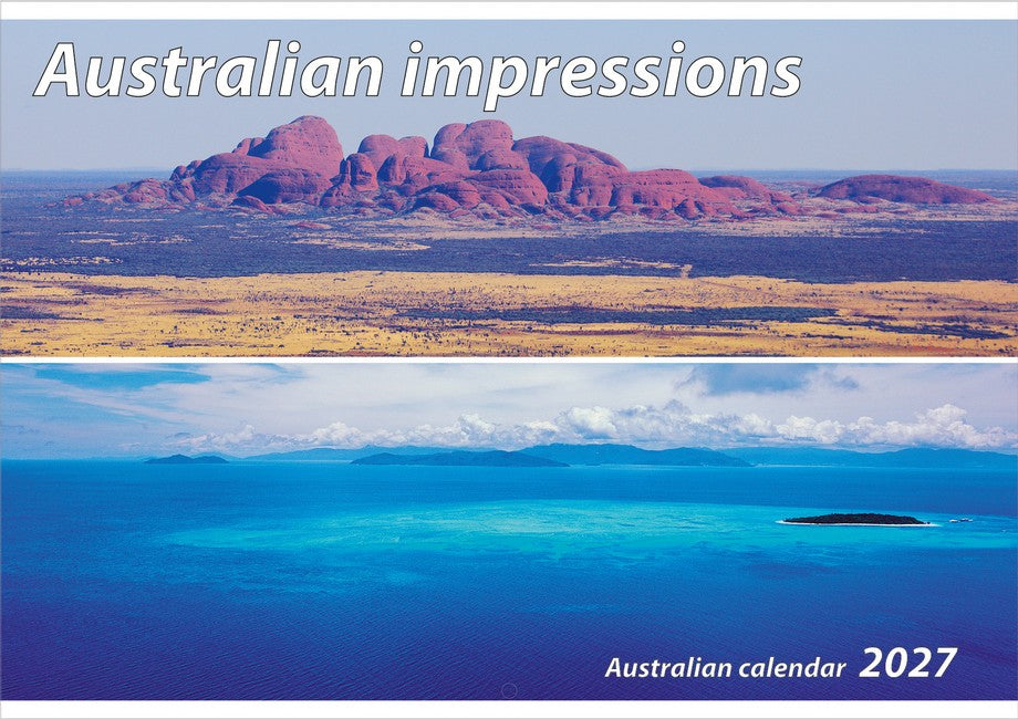 2027 Australian Impressions Wall Calendar