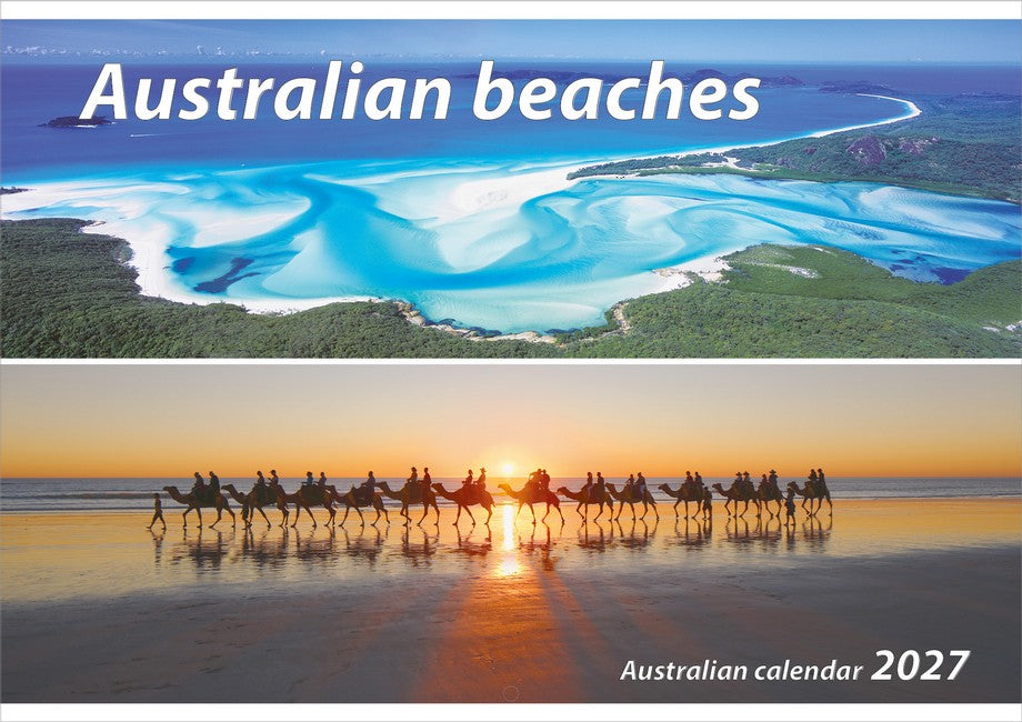 2027 Australian Beaches Wall Calendar