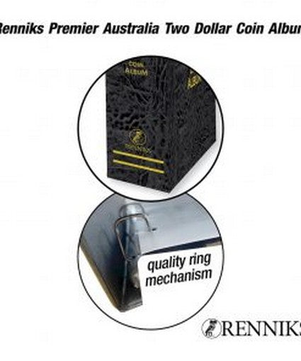 Renniks Premier Australia Two Dollar Coin Album