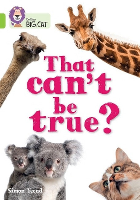 That can't be true?