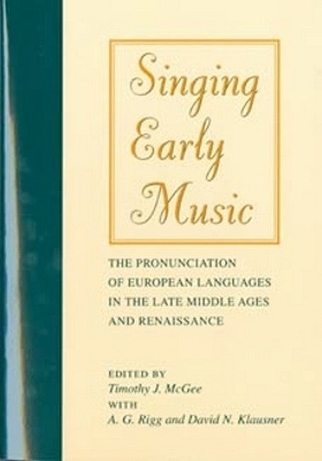 Singing Early Music