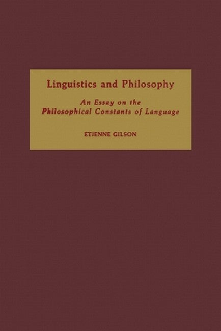 Linguistics and Philosophy