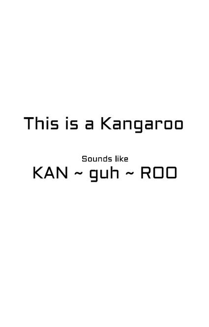 My First Picture Book - Australian Animals