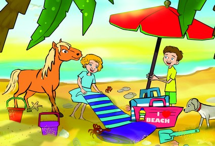 Billy and Harry go to the beach (Book 3)
