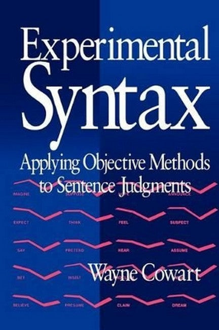 Experimental Syntax