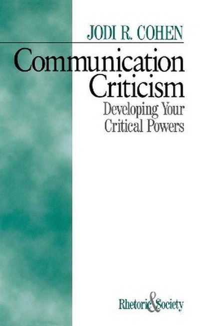 Communication Criticism