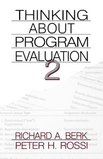 Thinking about Program Evaluation 2/e