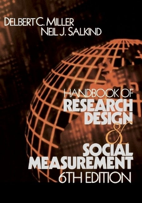 Handbook of Research Design and Social Measurement 6/e