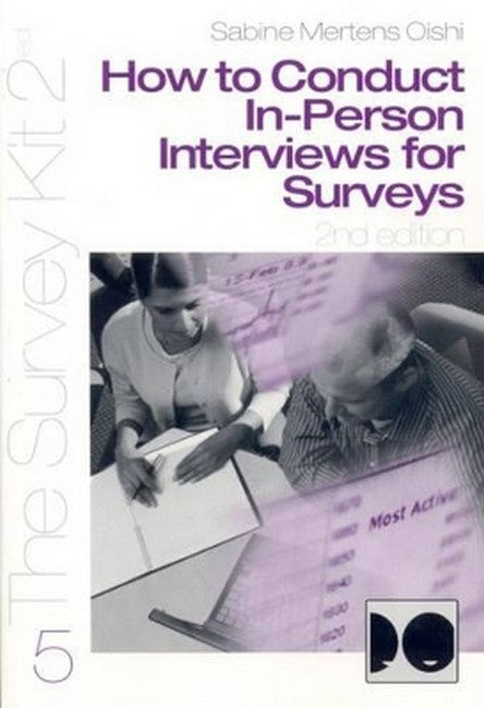 How to Conduct In-Person Interviews for Surveys 2/e