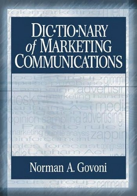 Dictionary of Marketing Communications