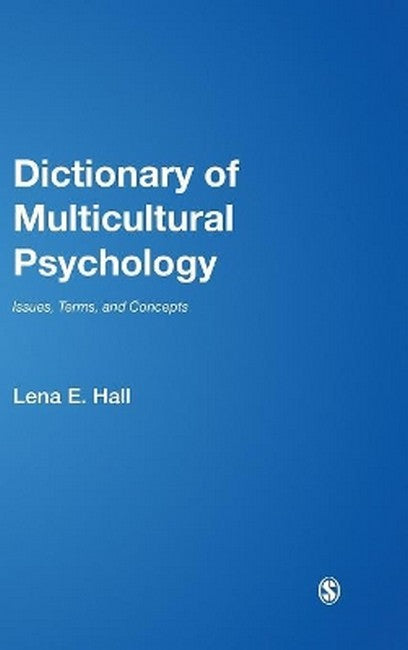 Dictionary of Multicultural Psychology