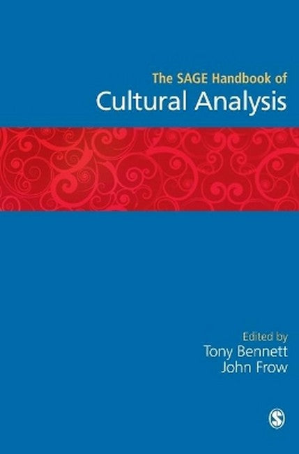 The SAGE Handbook of Cultural Analysis