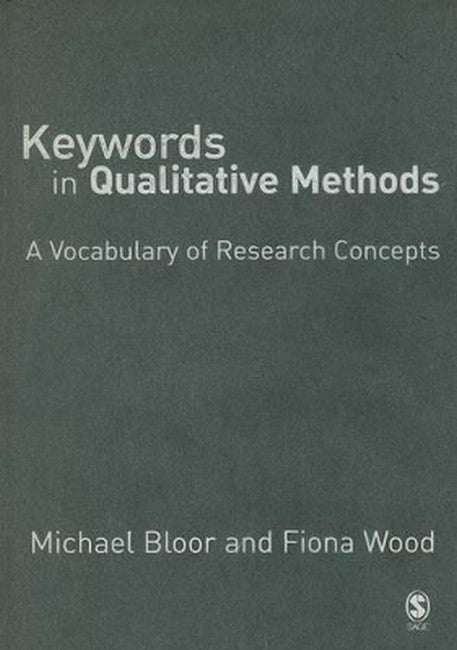 Keywords in Qualitative Methods