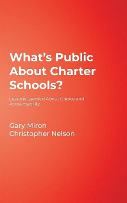 What's Public About Charter Schools?