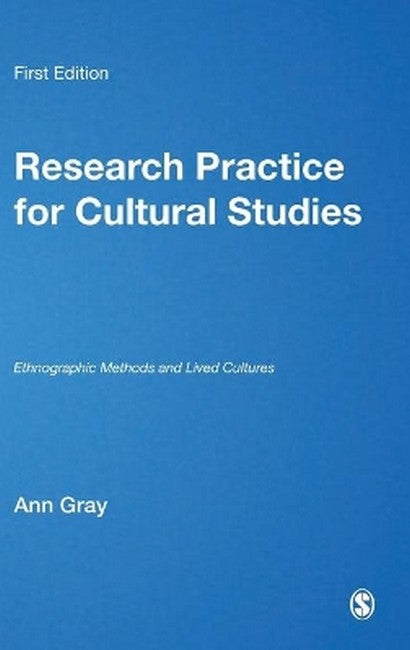 Research Practice for Cultural Studies