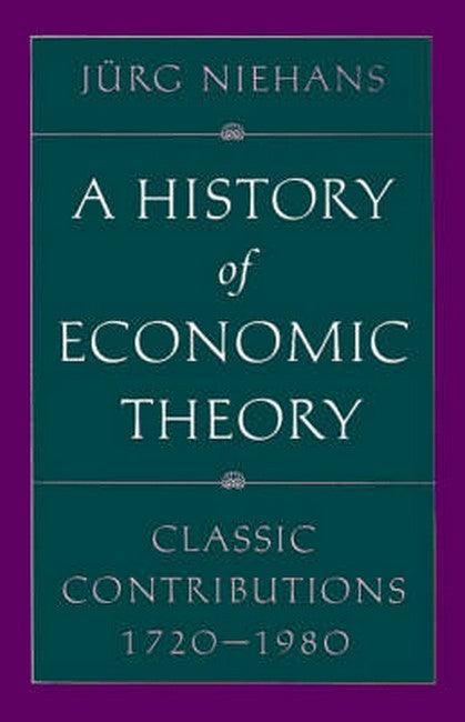 A History of Economic Theory