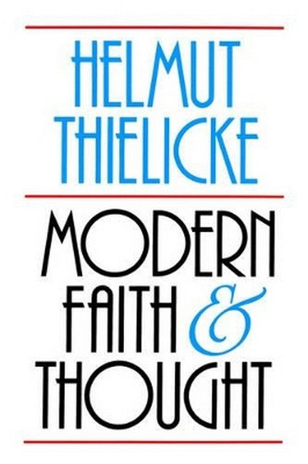 Modern Faith and Thought
