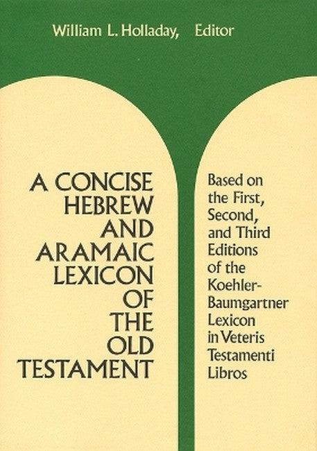 Concise Hebrew and Aramaic Lexicon of the Old Testament