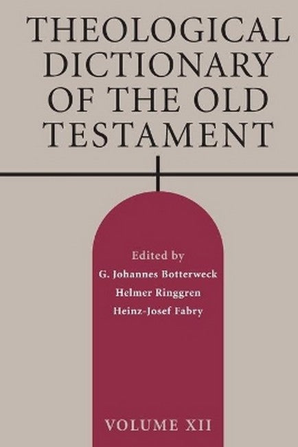 Theological Dictionary of the Old Testament