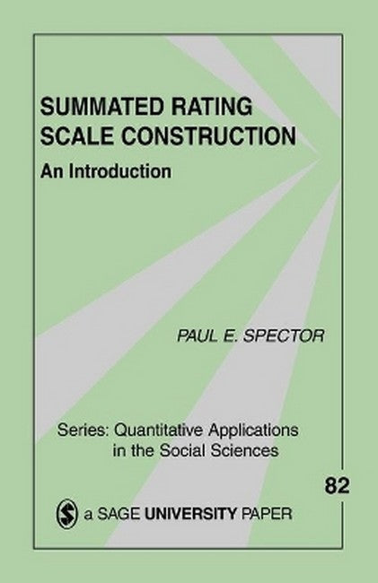 Summated Rating Scale Construction