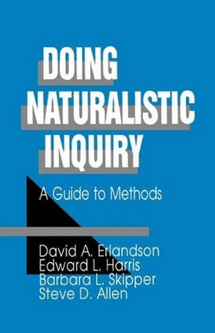 Doing Naturalistic Inquiry