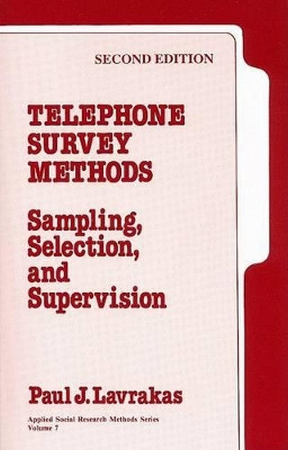 Telephone Survey Methods 2/e