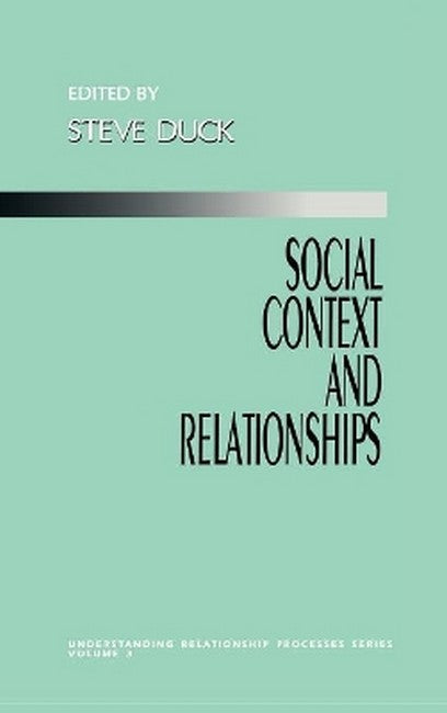 Social Context and Relationships