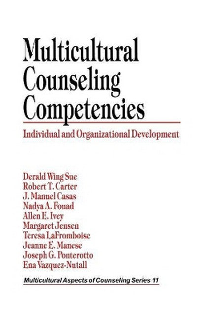 Multicultural Counseling Competencies