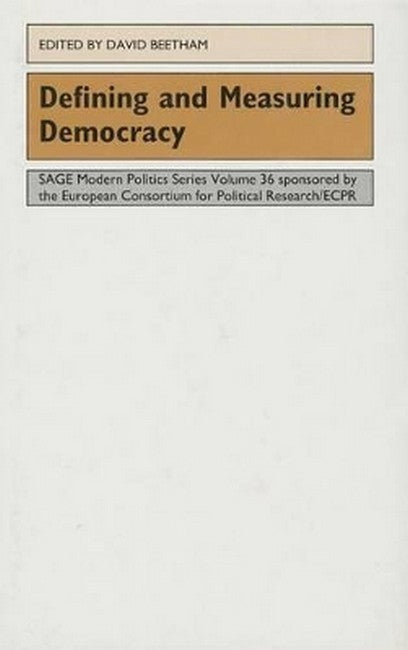 Defining and Measuring Democracy