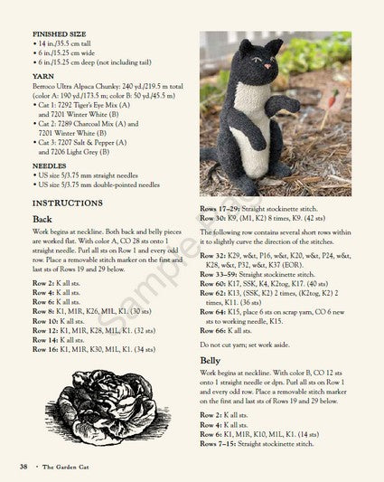 Victorian Housecats to Knit