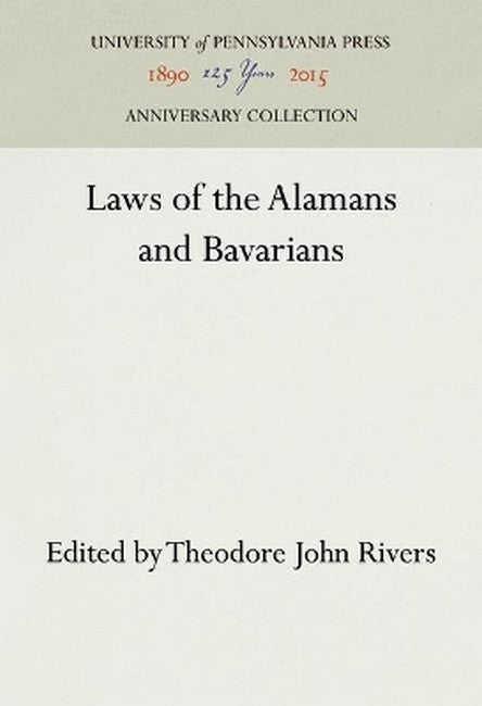 Laws of the Alamans and Bavarians