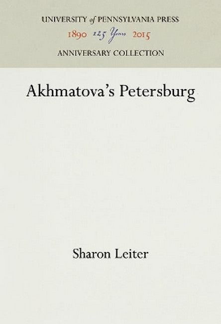 Akhmatova's Petersburg