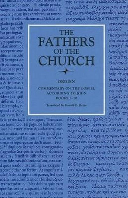 Commentary on the Gospel of John Books 1-10