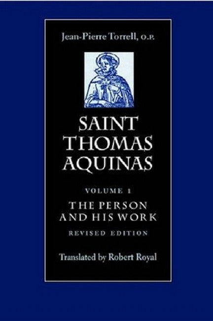 Saint Thomas Aquinas V. 1; Person and His Work