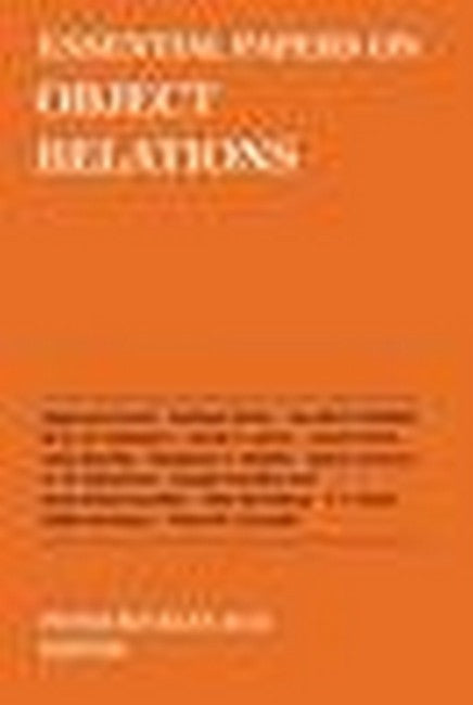 Essential Papers on Object Relations