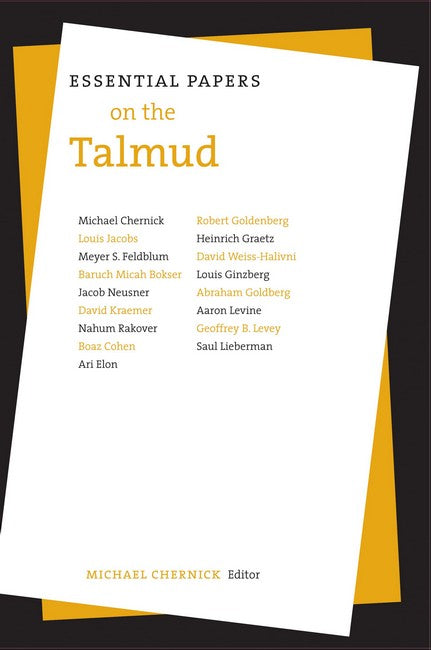 Essential Papers on the Talmud